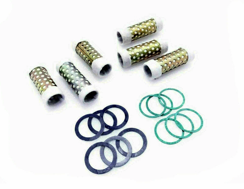 Oil Cleaner Element Filter with Washer Pack Of 6 For Royal Enfield Bullet 350/500CC